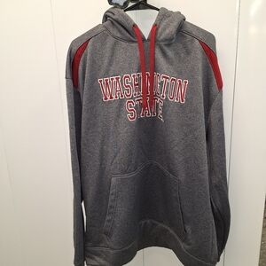 Washington State Cougars Mens XXL Hoodie with Beanie